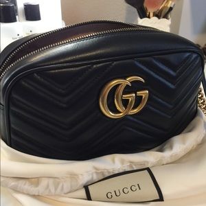 Gucci GG marmont matelesse shoulder bag
